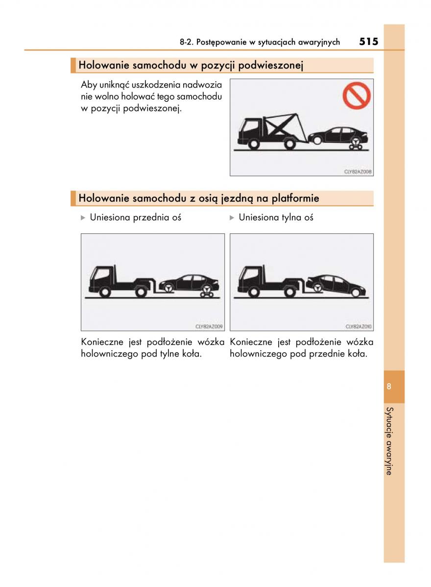 Lexus IS300h III 3 instrukcja obslugi / page 515