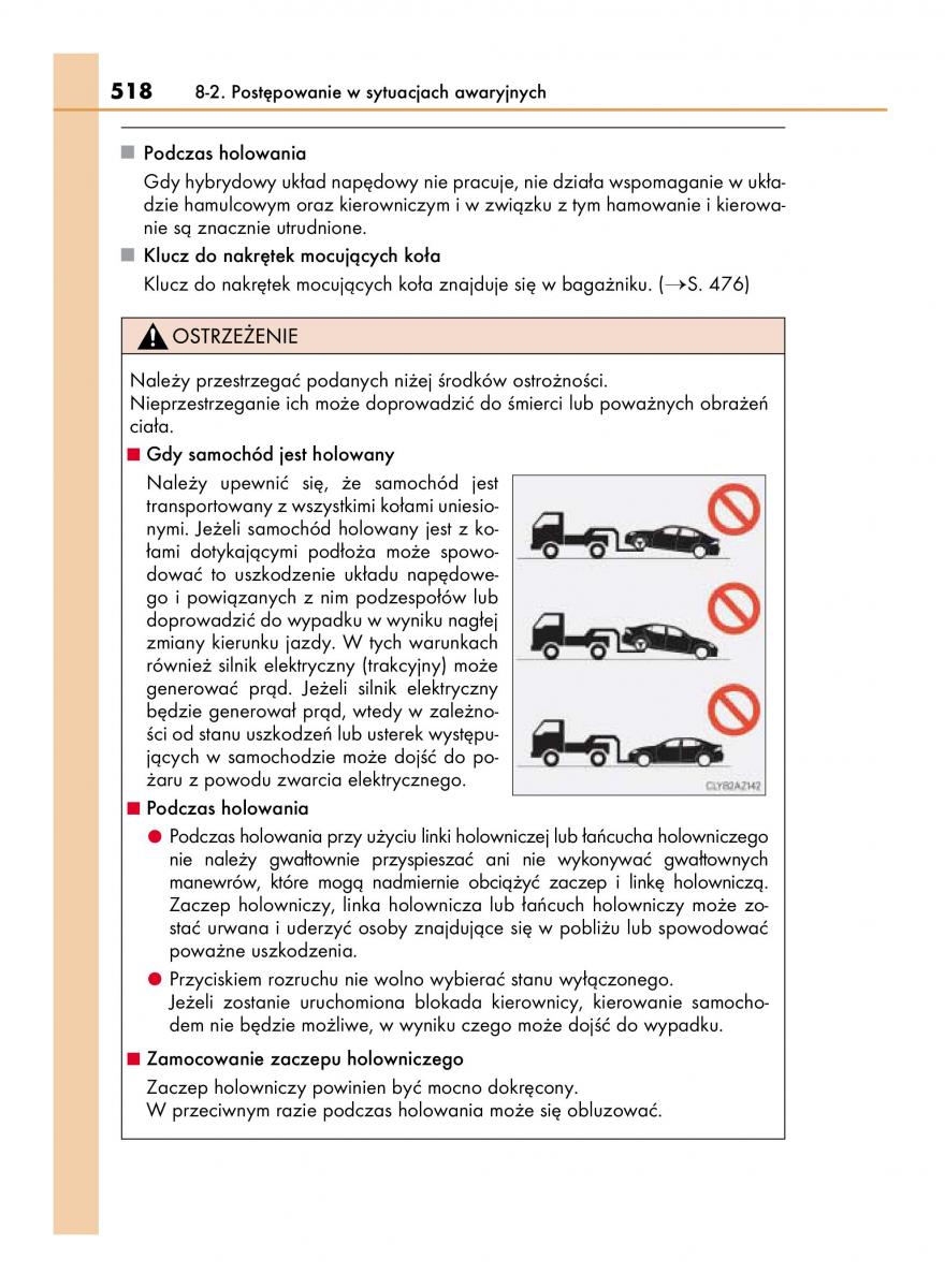 Lexus IS300h III 3 instrukcja obslugi / page 518