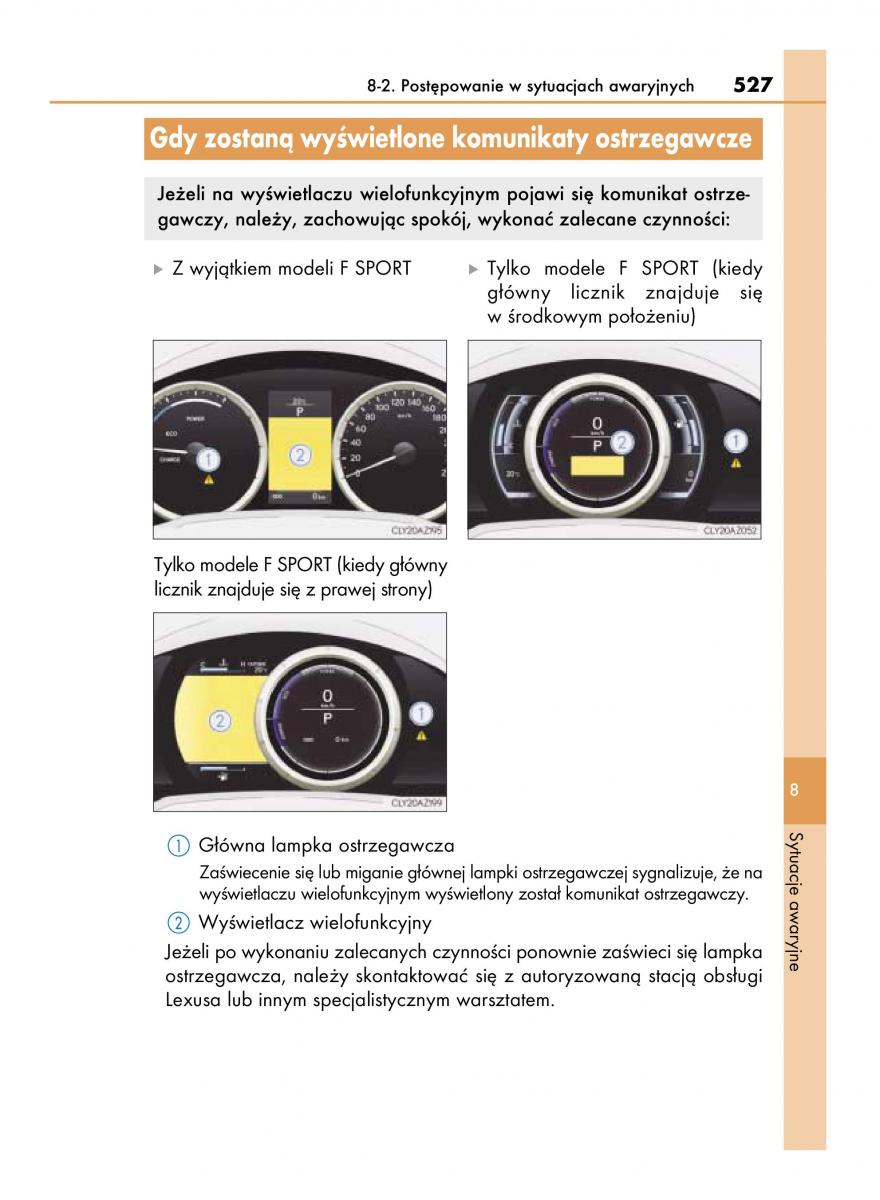 Lexus IS300h III 3 instrukcja obslugi / page 527