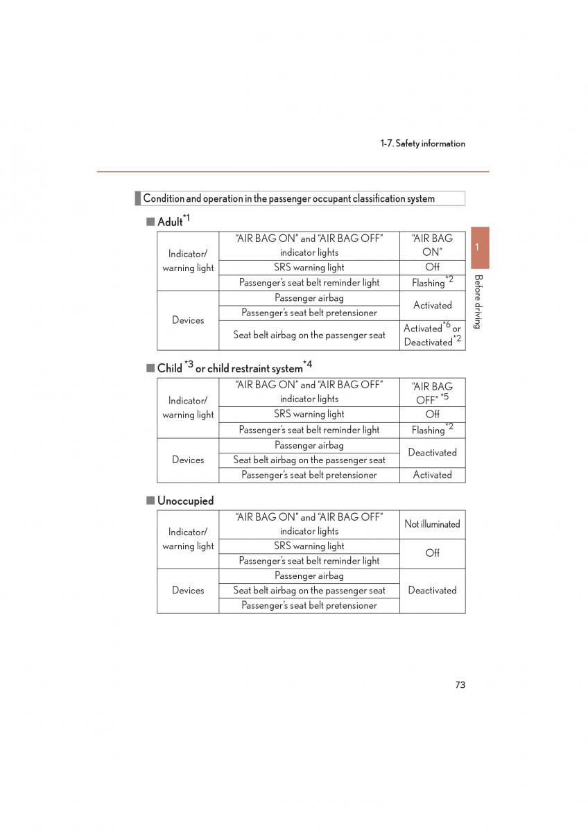 Lexus LFA owners manual / page 77