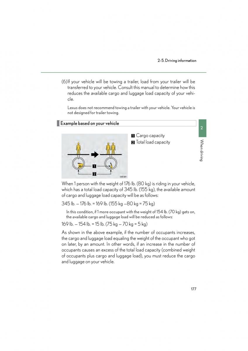 Lexus LFA owners manual / page 181