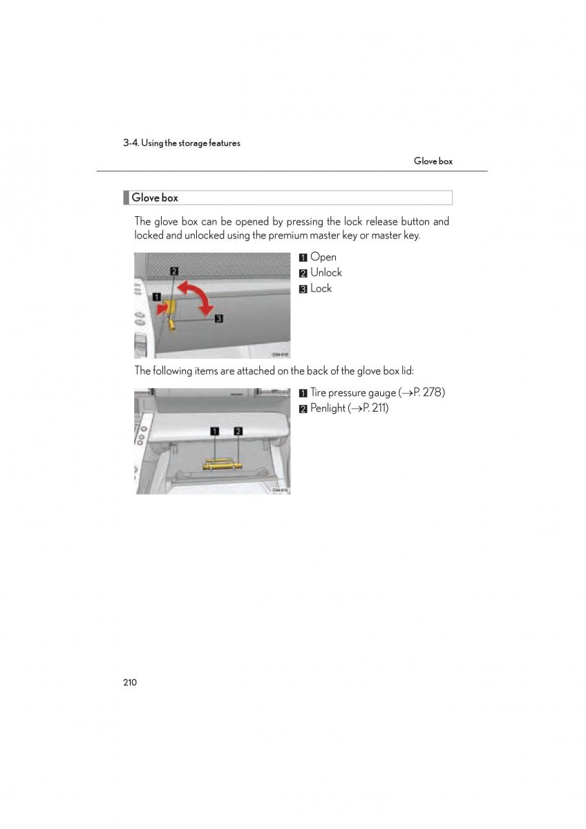 Lexus LFA owners manual / page 214