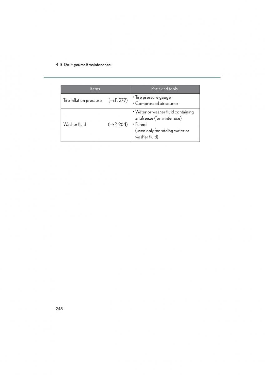 Lexus LFA owners manual / page 252