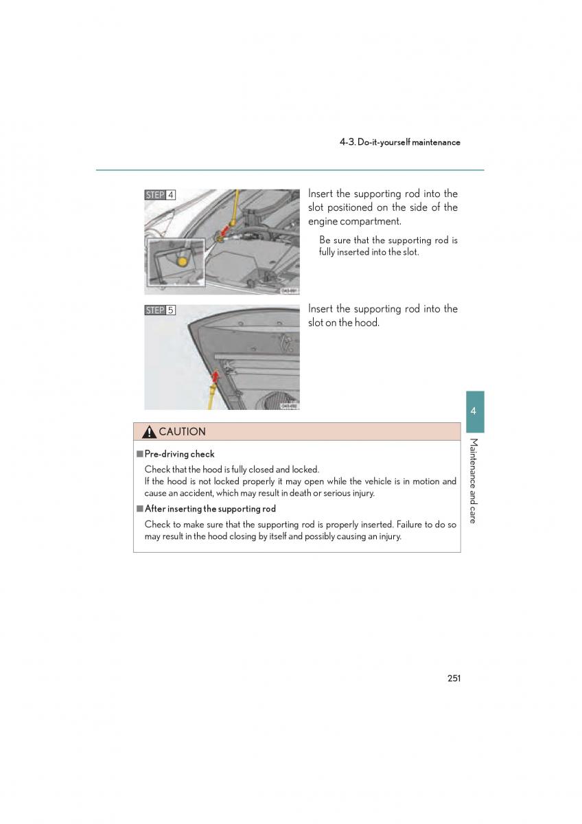 Lexus LFA owners manual / page 255