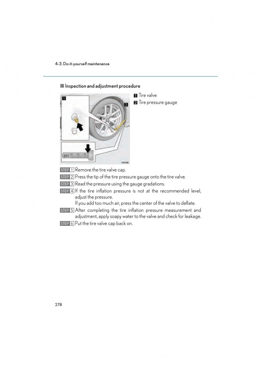 Lexus LFA owners manual / page 282