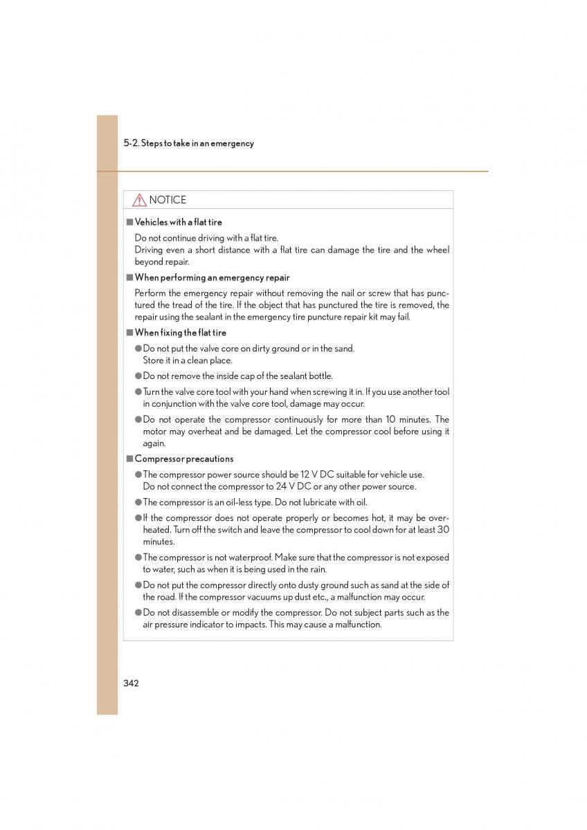 Lexus LFA owners manual / page 346