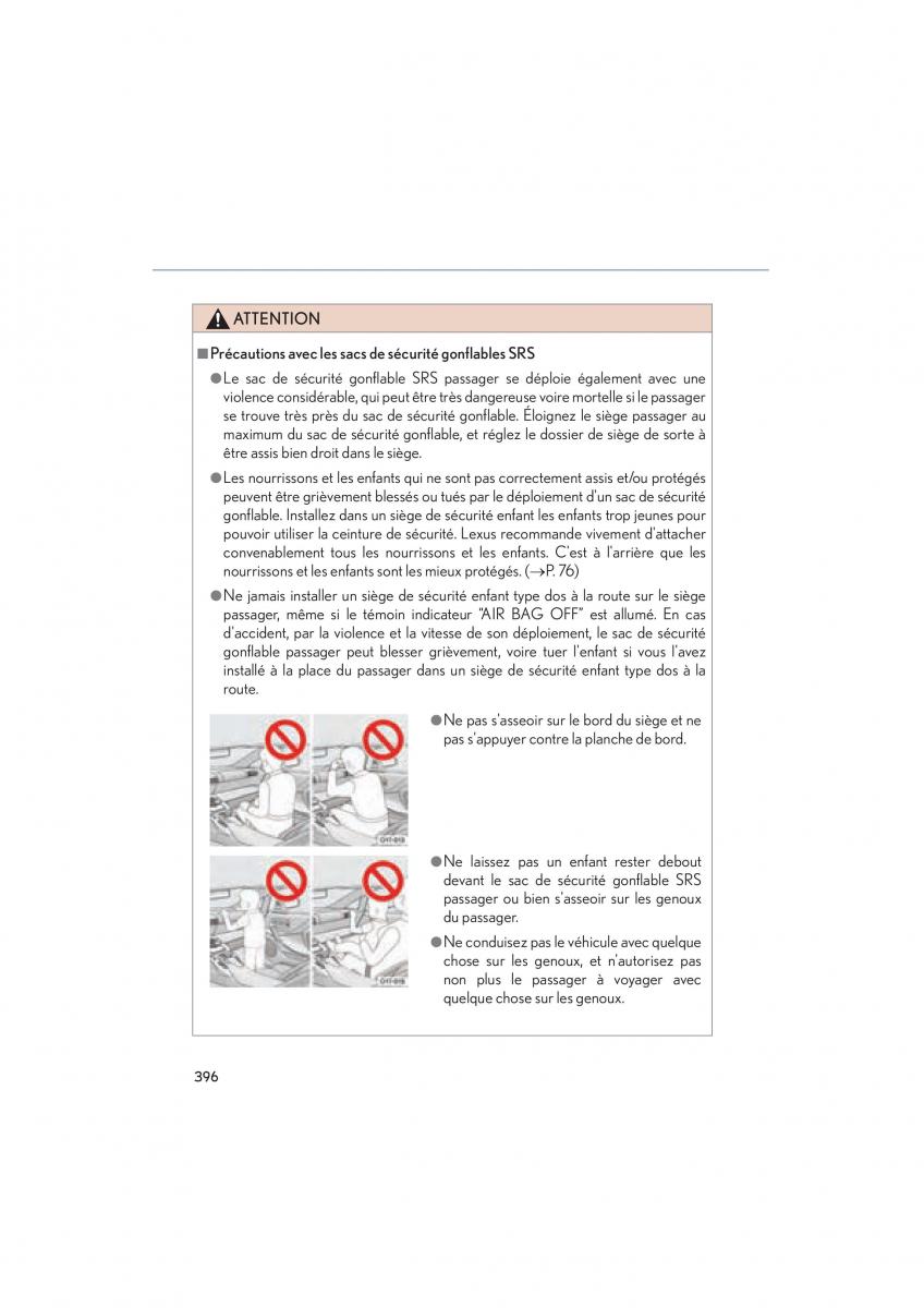 Lexus LFA owners manual / page 400