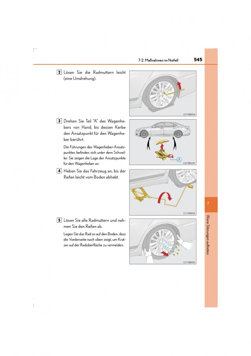 Lexus LS460 IV 4 Handbuch / page 545