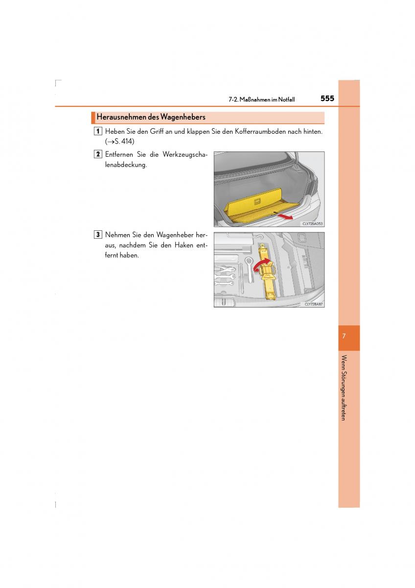 Lexus LS460 IV 4 Handbuch / page 555