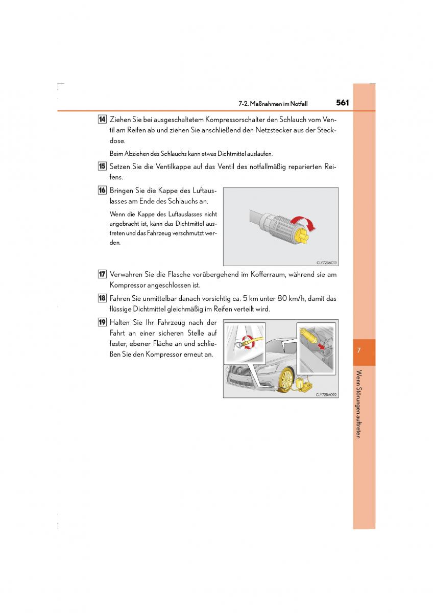 Lexus LS460 IV 4 Handbuch / page 561