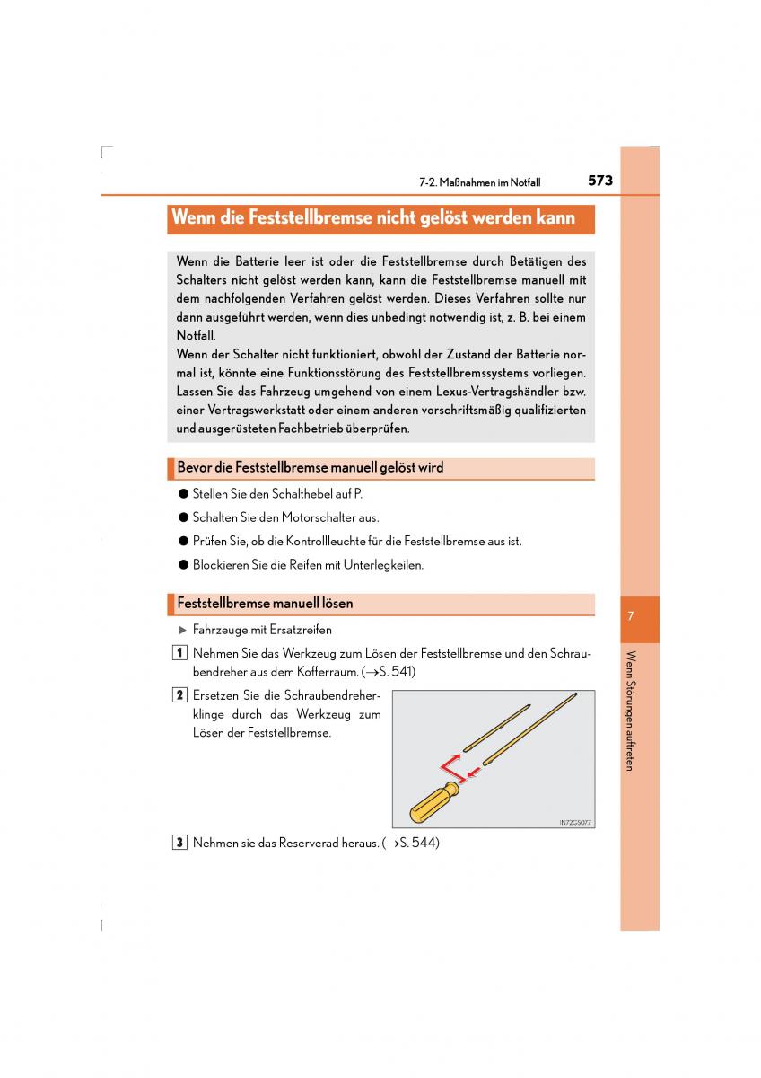 Lexus LS460 IV 4 Handbuch / page 573