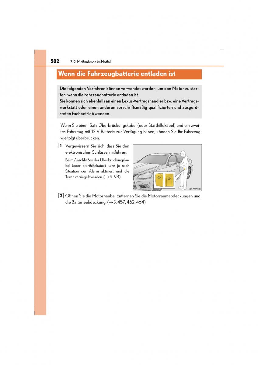 Lexus LS460 IV 4 Handbuch / page 582