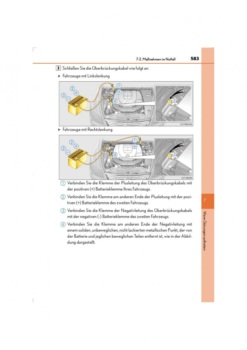 Lexus LS460 IV 4 Handbuch / page 583