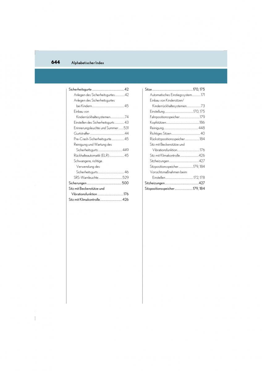Lexus LS460 IV 4 Handbuch / page 644
