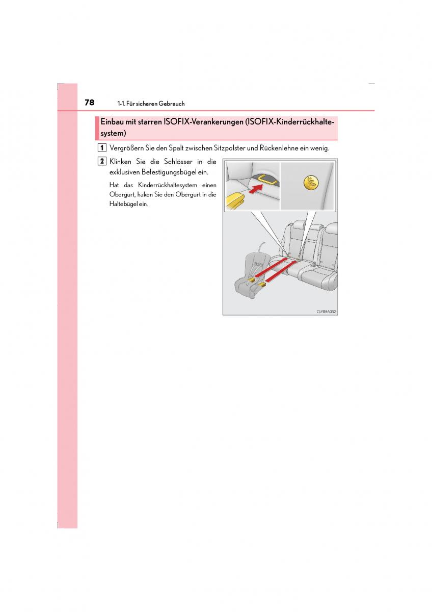 Lexus LS460 IV 4 Handbuch / page 78