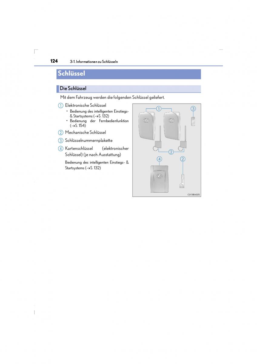 Lexus LS460 IV 4 Handbuch / page 124