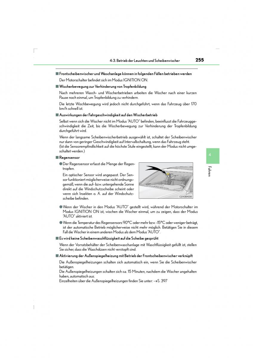 Lexus LS460 IV 4 Handbuch / page 255