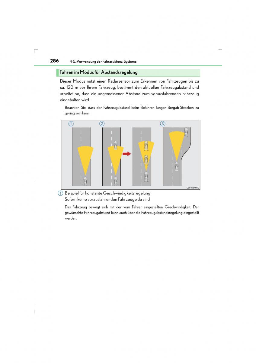 Lexus LS460 IV 4 Handbuch / page 286