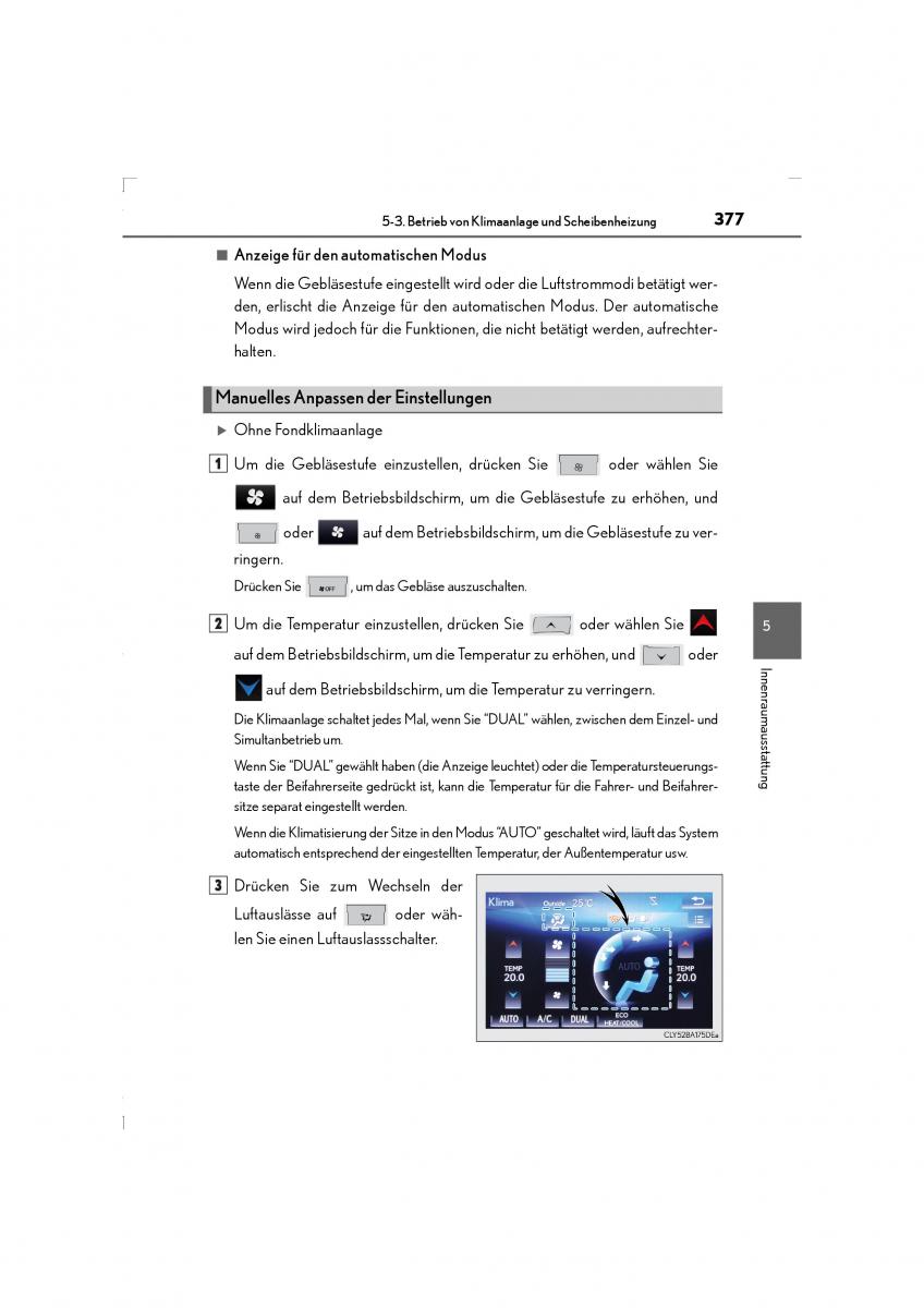 Lexus LS460 IV 4 Handbuch / page 377