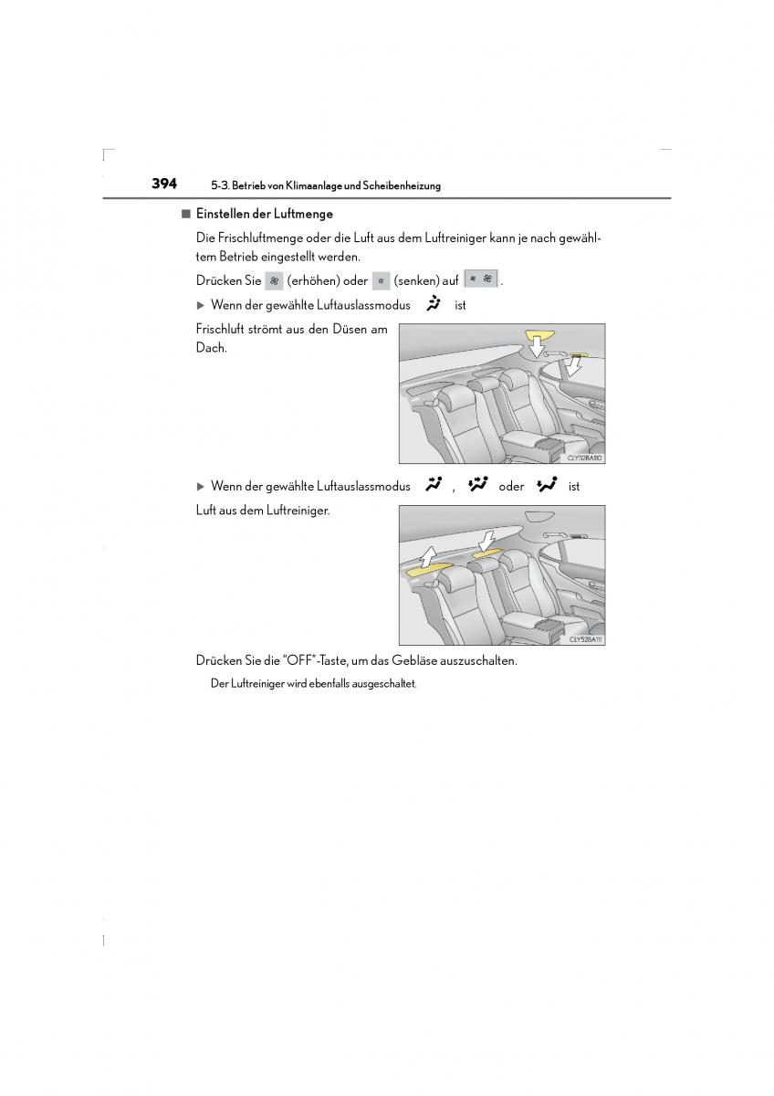 Lexus LS460 IV 4 Handbuch / page 394