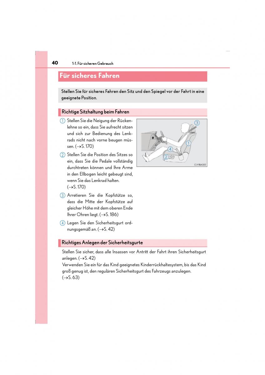 Lexus LS460 IV 4 Handbuch / page 40