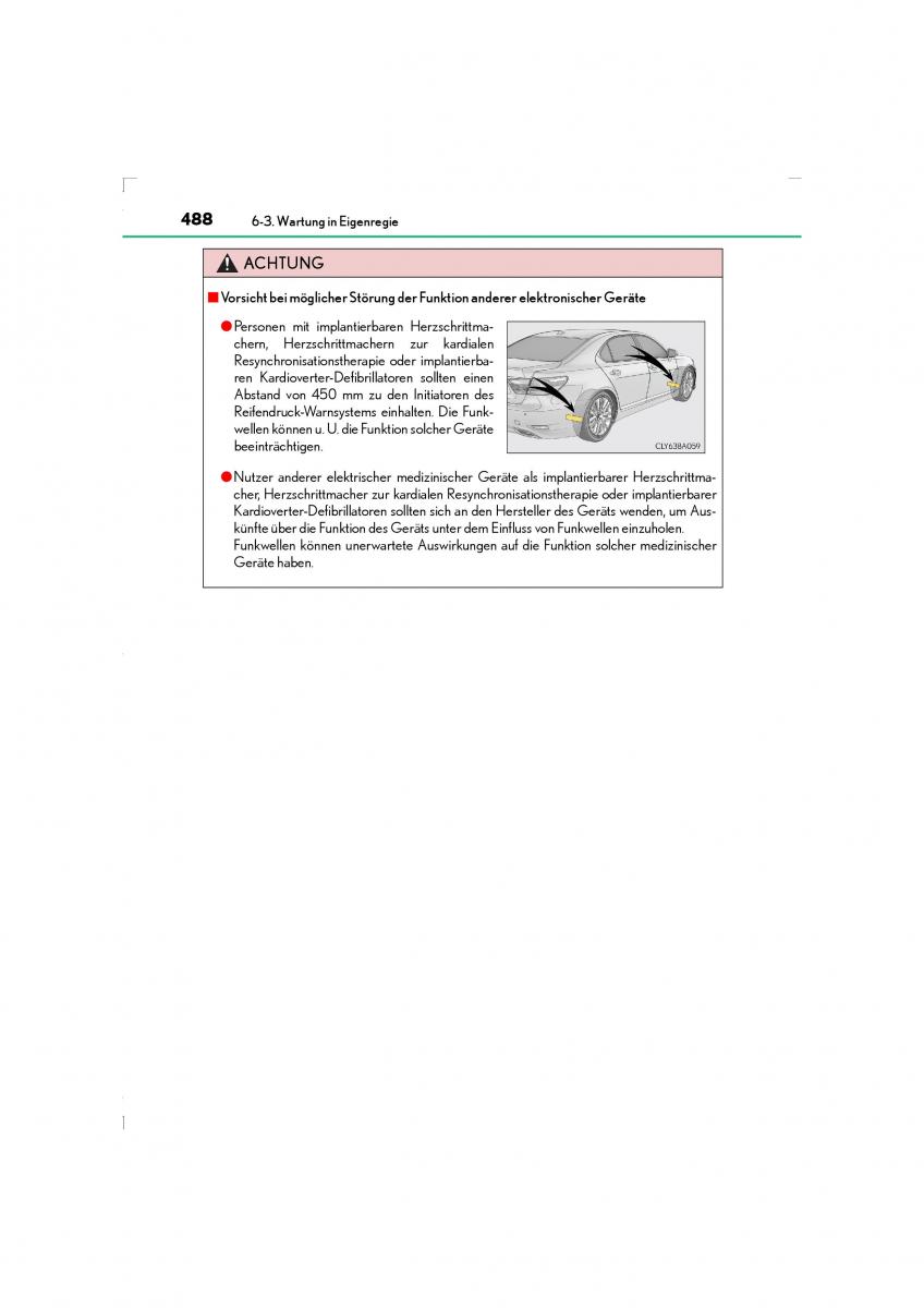 Lexus LS460 IV 4 Handbuch / page 488