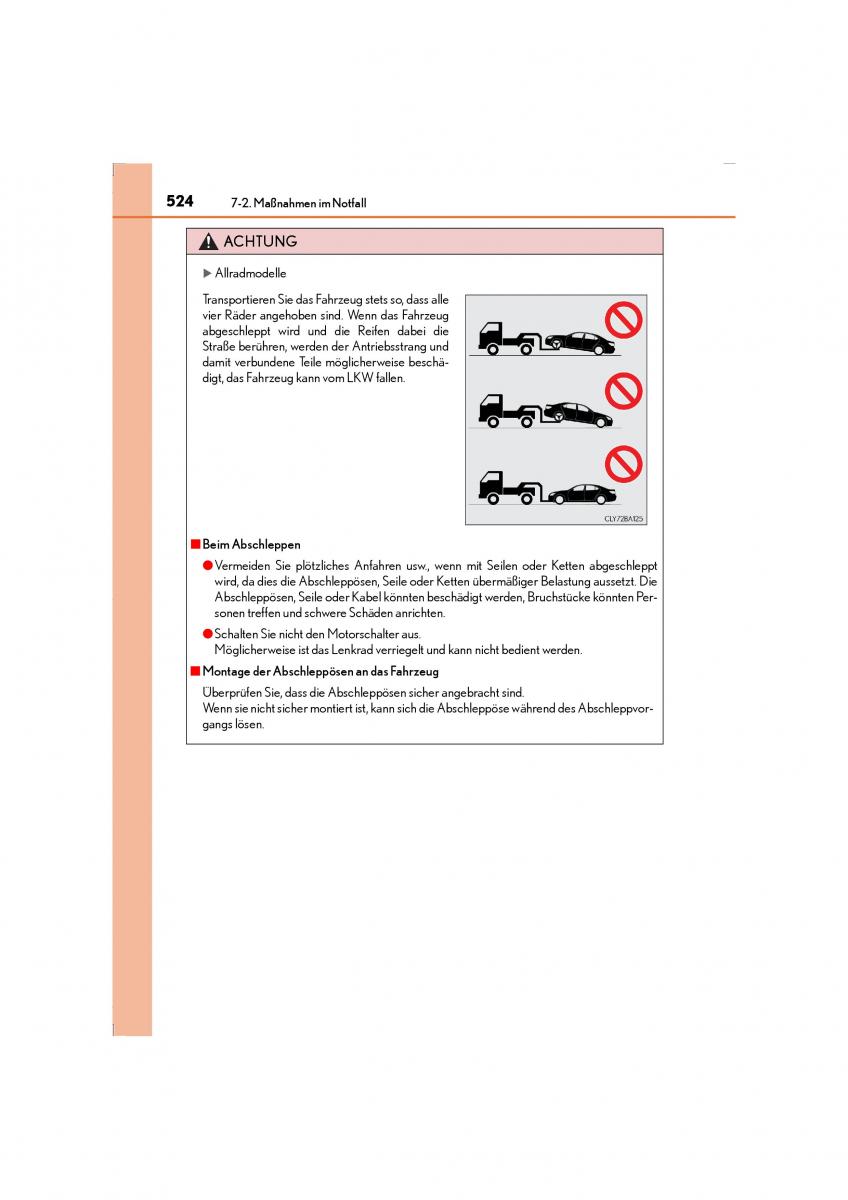 Lexus LS460 IV 4 Handbuch / page 524