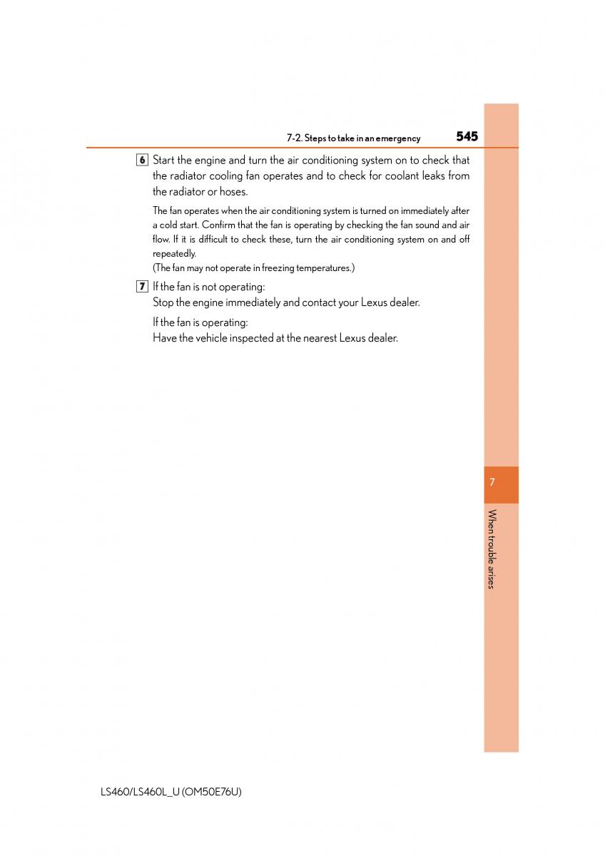 Lexus LS460 IV 4 owners manual / page 545