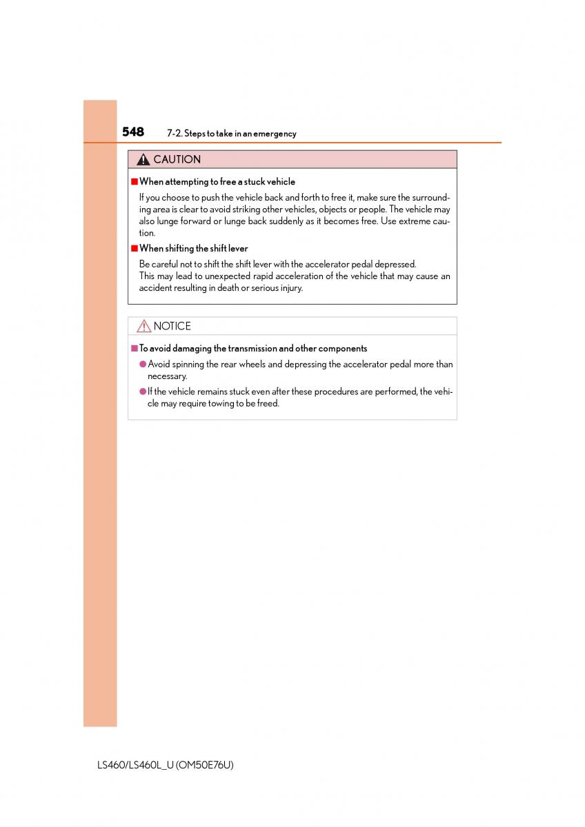 Lexus LS460 IV 4 owners manual / page 548