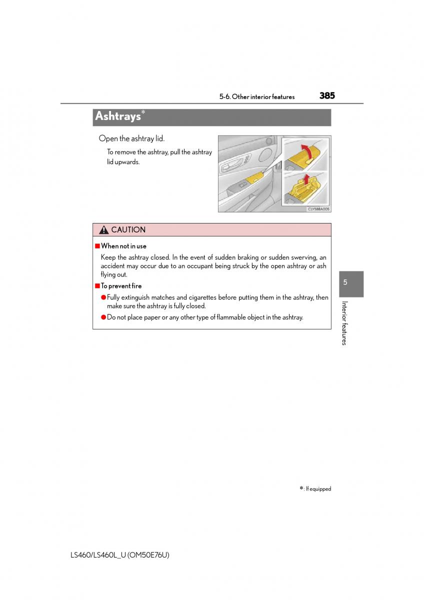 Lexus LS460 IV 4 owners manual / page 385