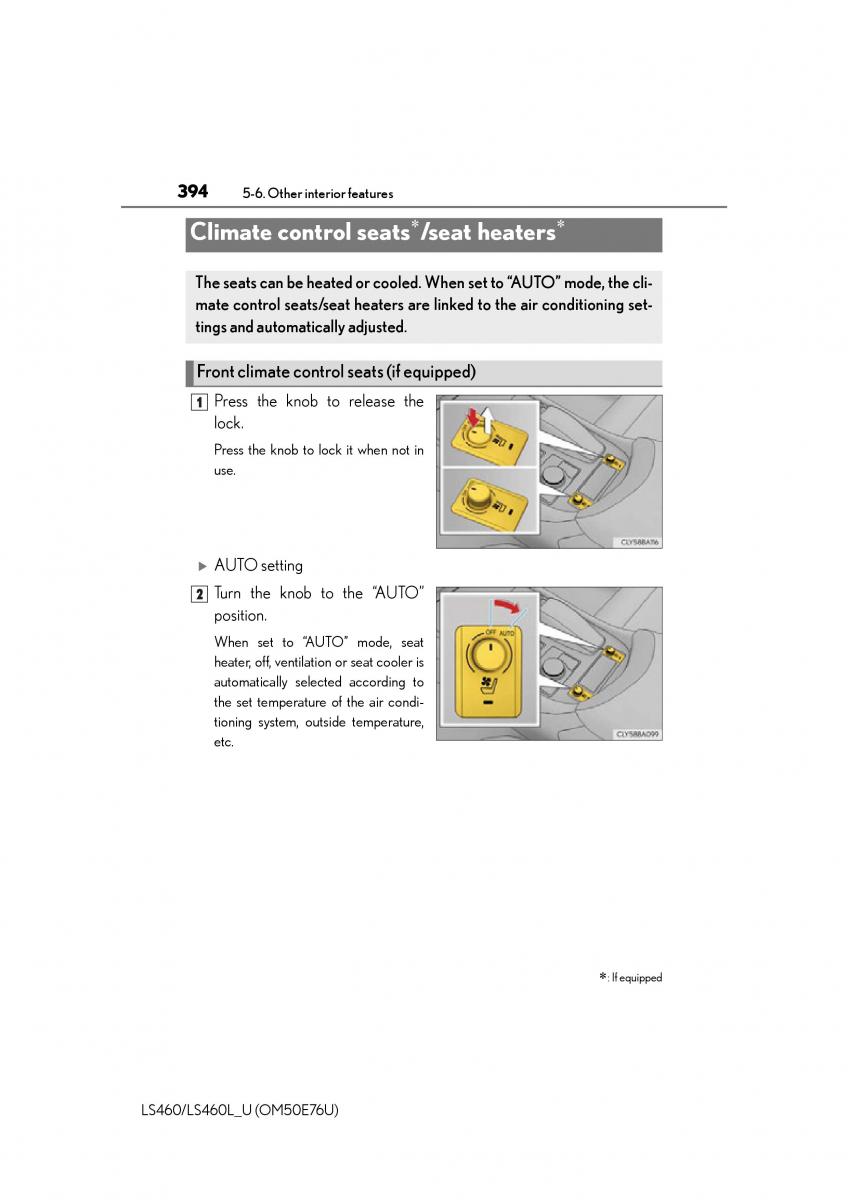 Lexus LS460 IV 4 owners manual / page 394