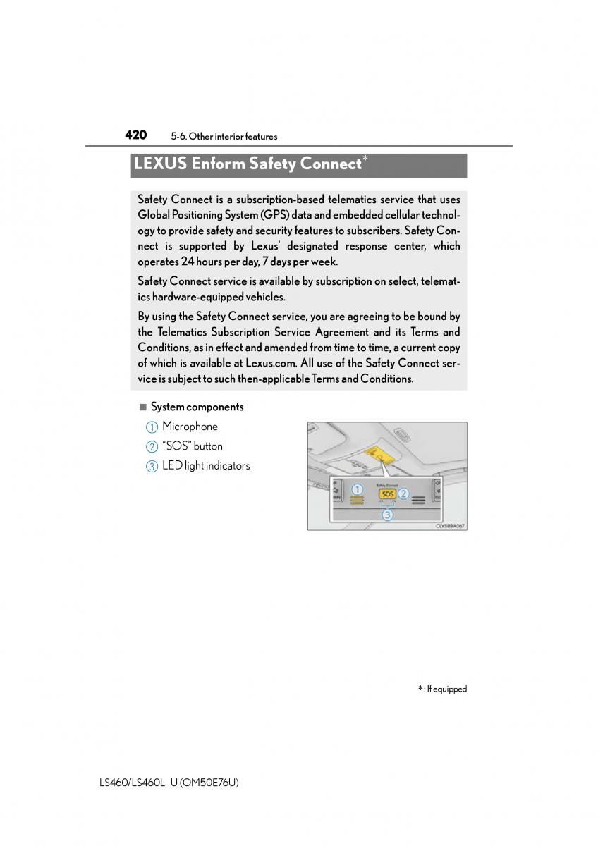 Lexus LS460 IV 4 owners manual / page 420