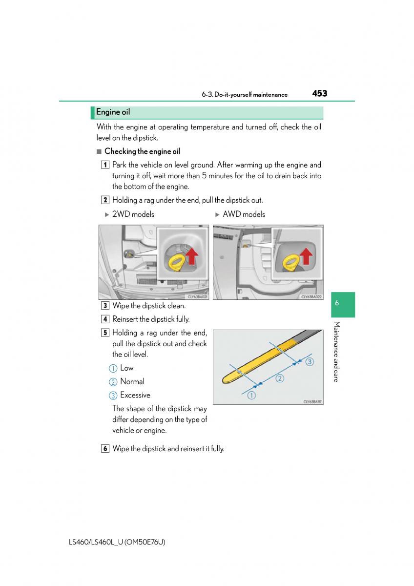 Lexus LS460 IV 4 owners manual / page 453