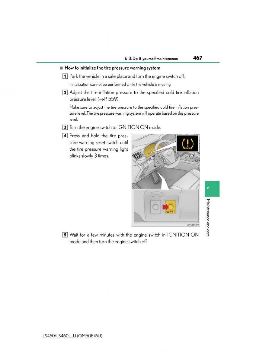 Lexus LS460 IV 4 owners manual / page 467