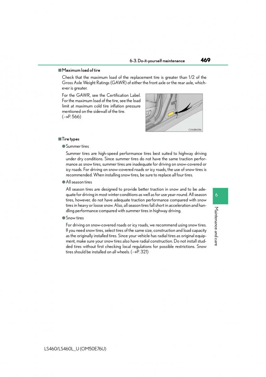 Lexus LS460 IV 4 owners manual / page 469