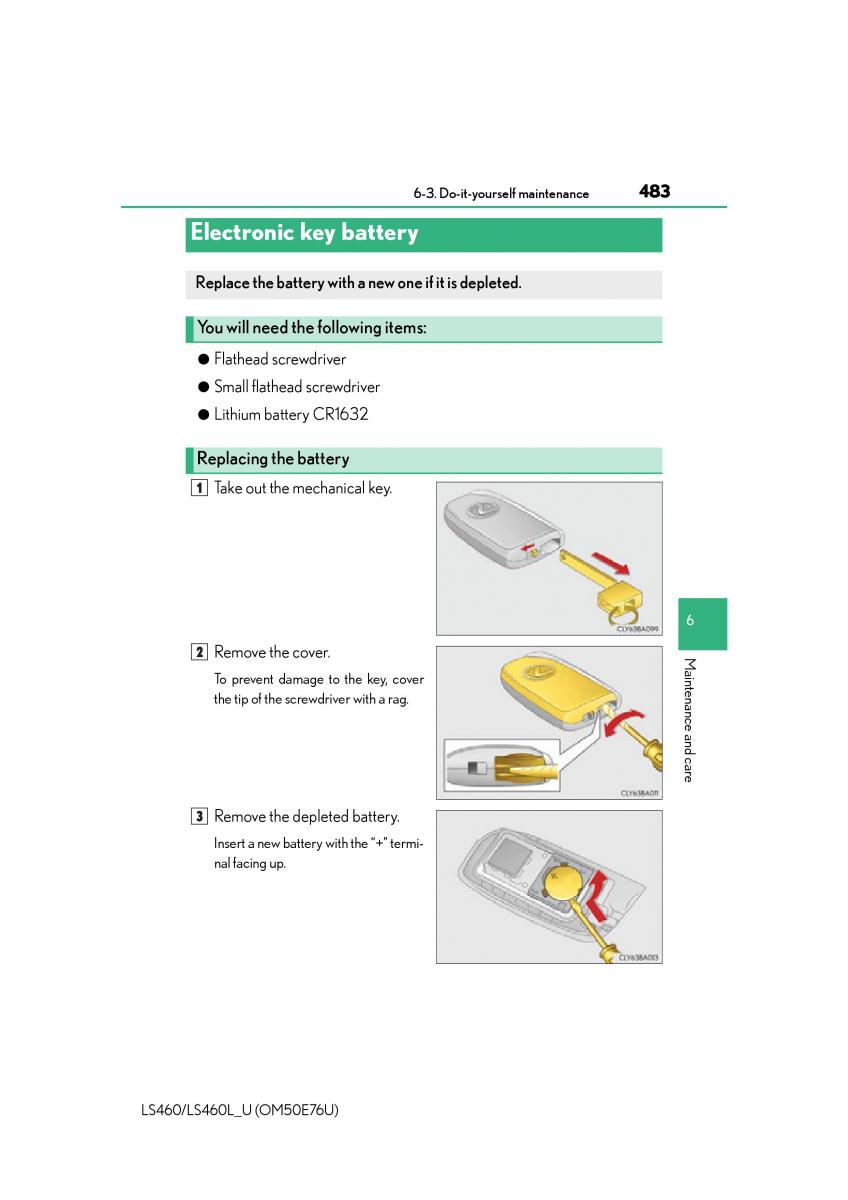 Lexus LS460 IV 4 owners manual / page 483