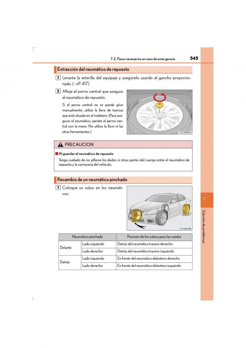 Lexus LS460 IV 4 manual del propietario / page 545