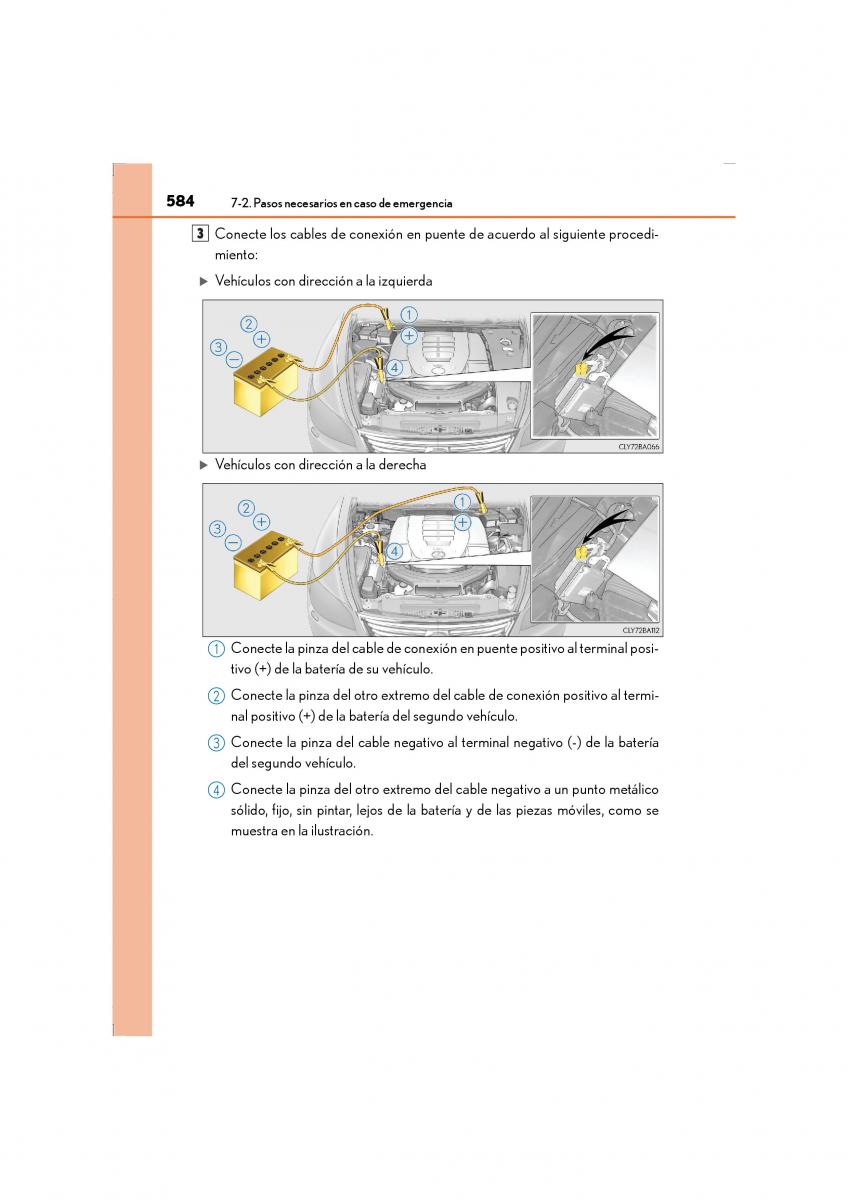 Lexus LS460 IV 4 manual del propietario / page 584