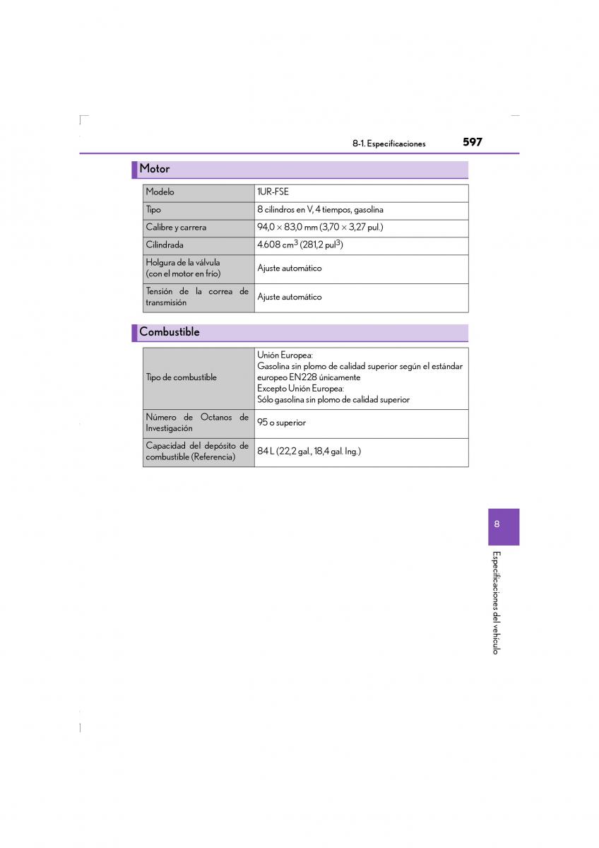 Lexus LS460 IV 4 manual del propietario / page 597