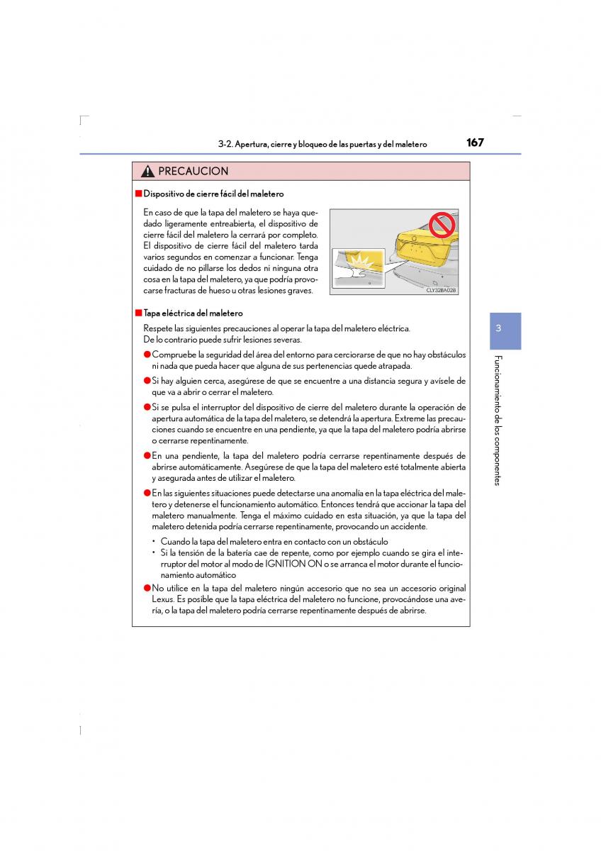 Lexus LS460 IV 4 manual del propietario / page 167