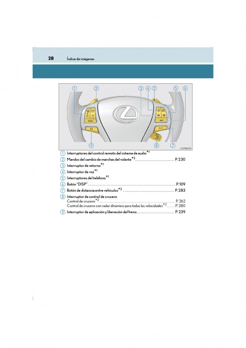 Lexus LS460 IV 4 manual del propietario / page 28