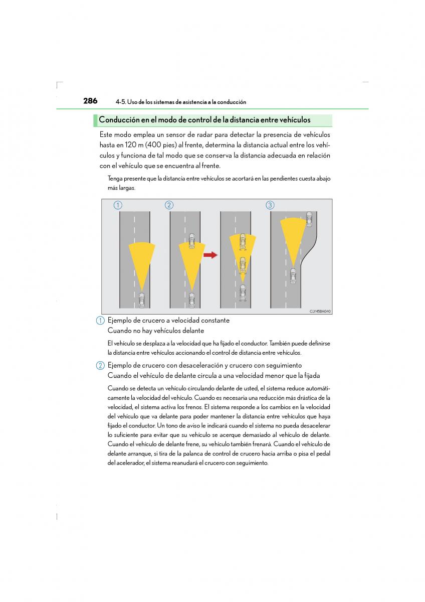 Lexus LS460 IV 4 manual del propietario / page 286