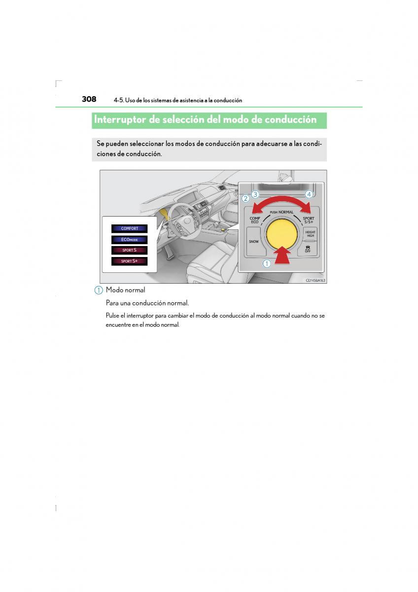 Lexus LS460 IV 4 manual del propietario / page 308