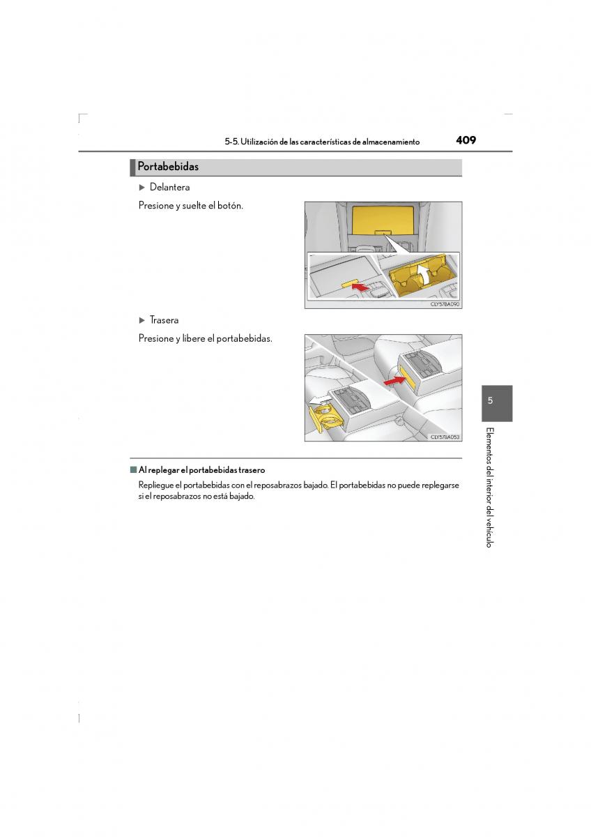 Lexus LS460 IV 4 manual del propietario / page 409