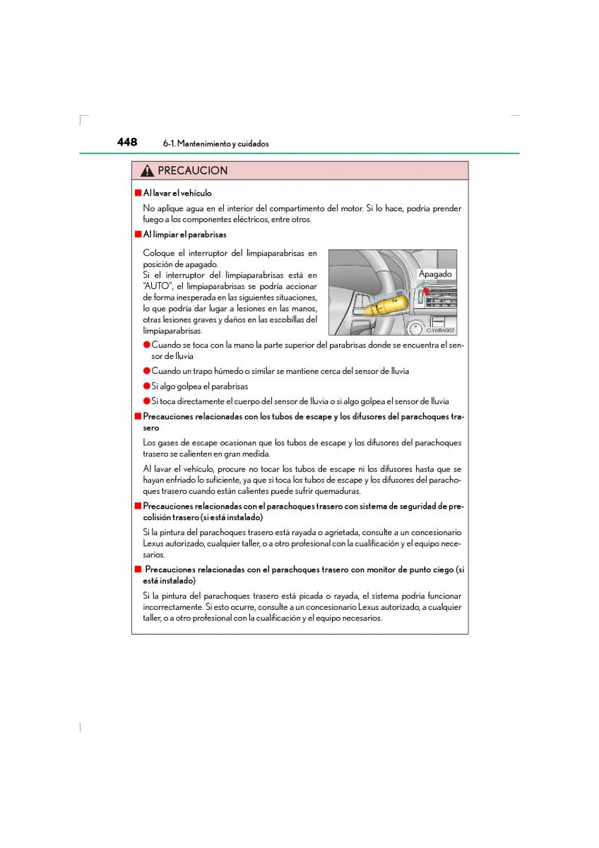 Lexus LS460 IV 4 manual del propietario / page 448