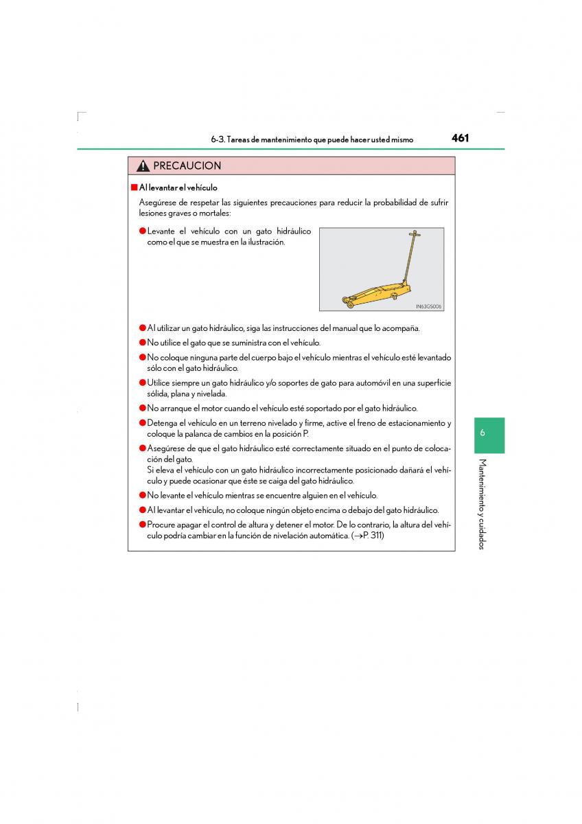 Lexus LS460 IV 4 manual del propietario / page 461