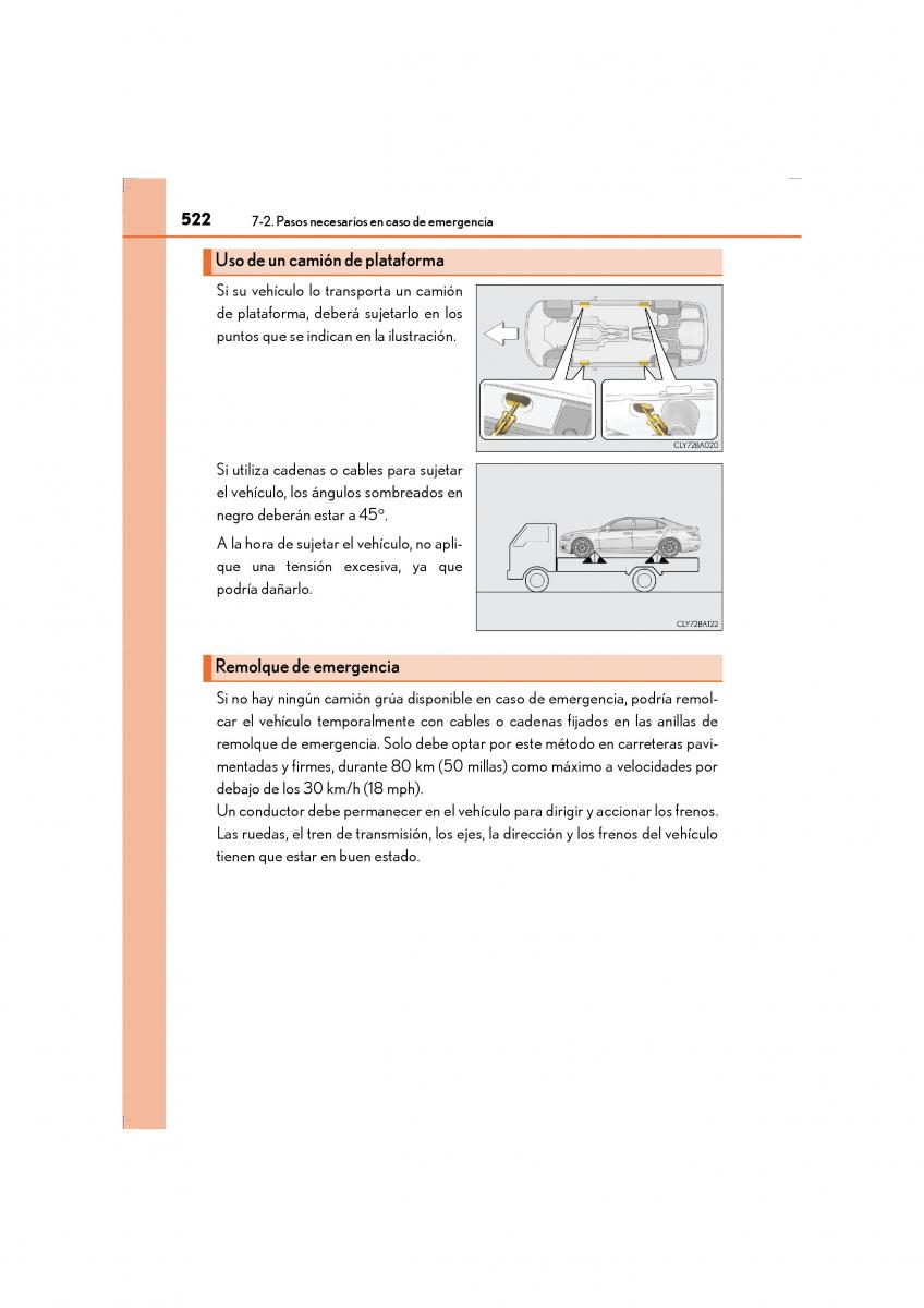 Lexus LS460 IV 4 manual del propietario / page 522