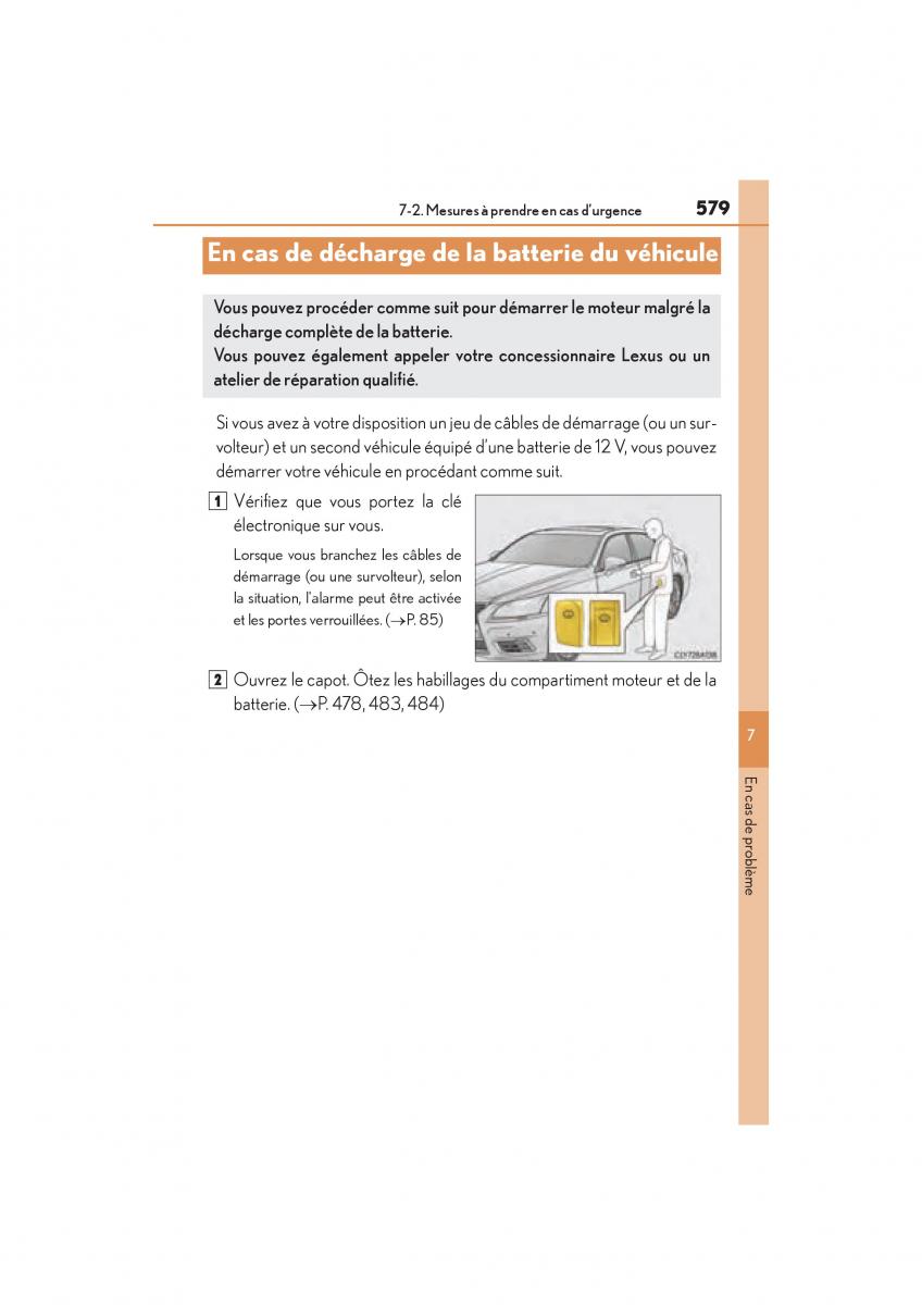 Lexus LS460 IV 4 manuel du proprietaire / page 581