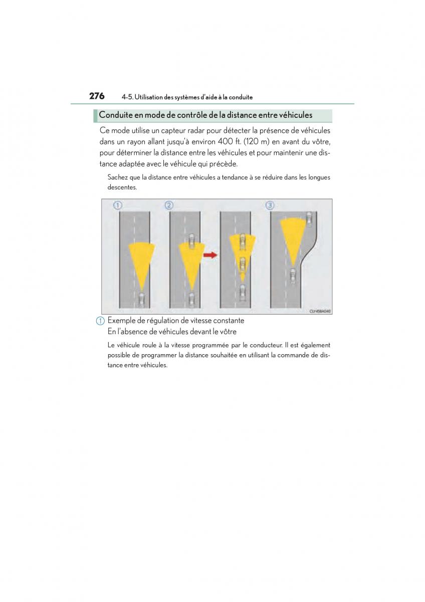 Lexus LS460 IV 4 manuel du proprietaire / page 278
