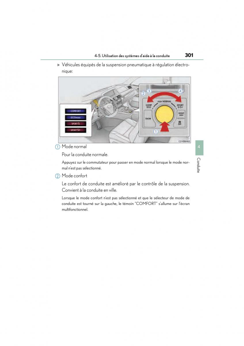 Lexus LS460 IV 4 manuel du proprietaire / page 303